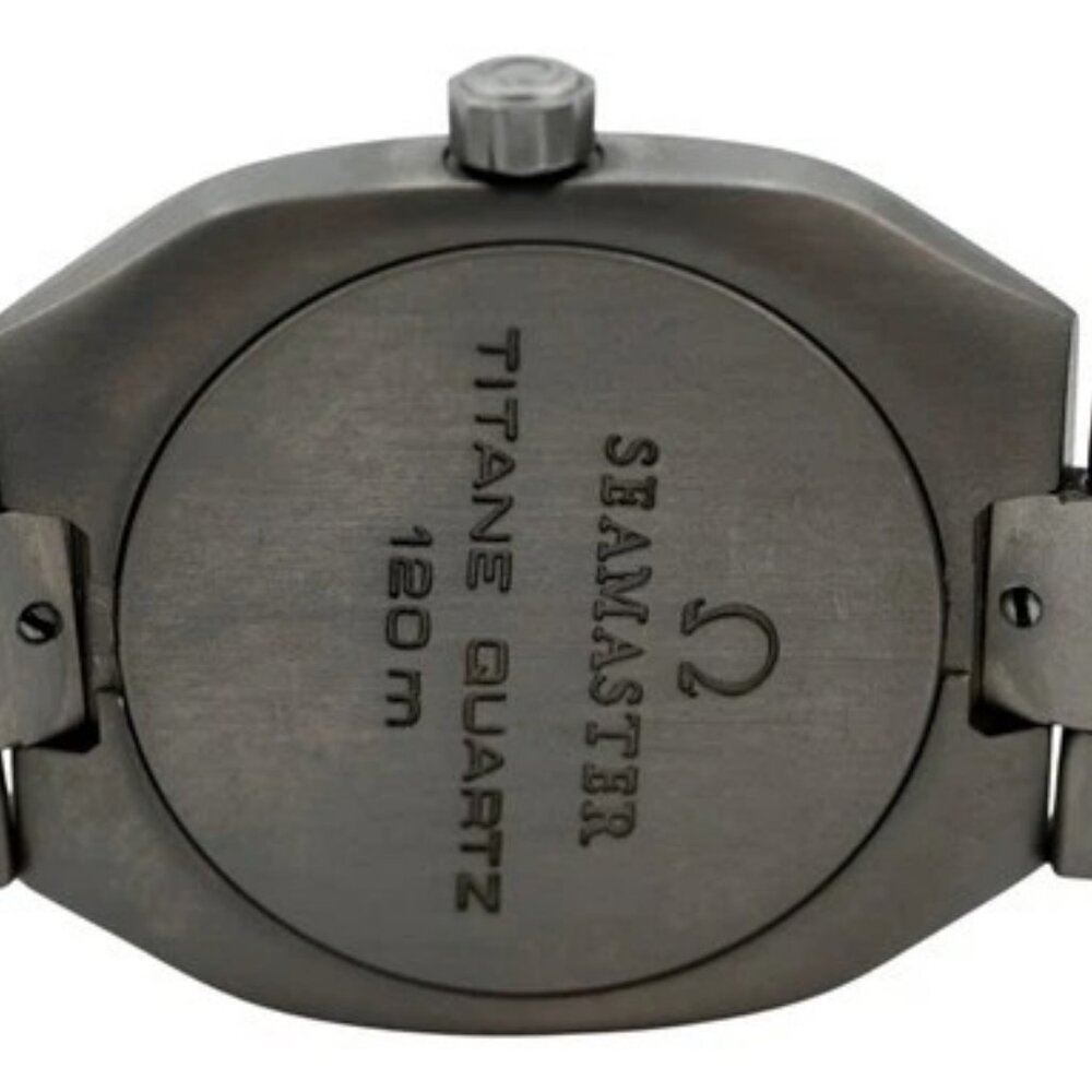 Omega 32mm Rare Seamaster Polaris Titanium Palladium Swiss Watch! Ref: 196.0291! - Picture 9 of 10